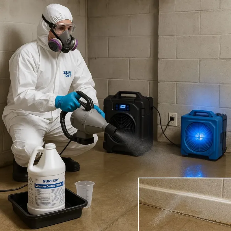 Sanitization and Odor Removal process in Mountain View Acres, CA